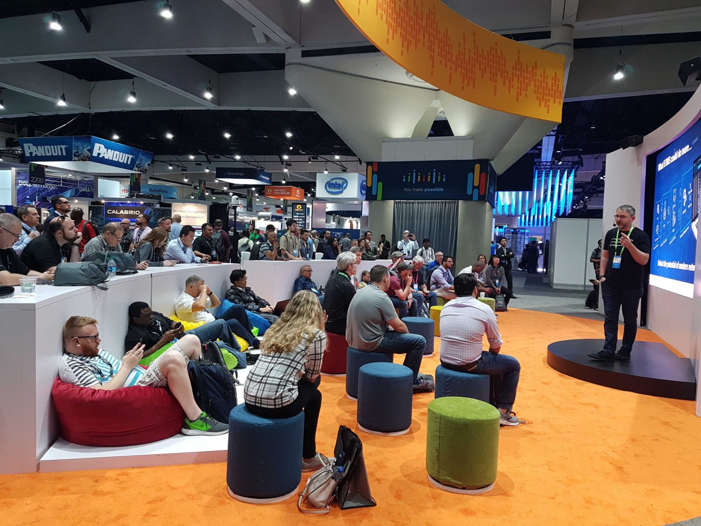 At Cisco Live 2019, BlueCat Chief Strategy Officer Andrew Wertkin gave a talk about intent-based networking to booth visitors