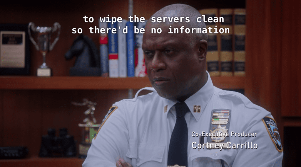 What did Brooklyn Nine-Nine S6E14 get wrong about cybersecurity? Just ...