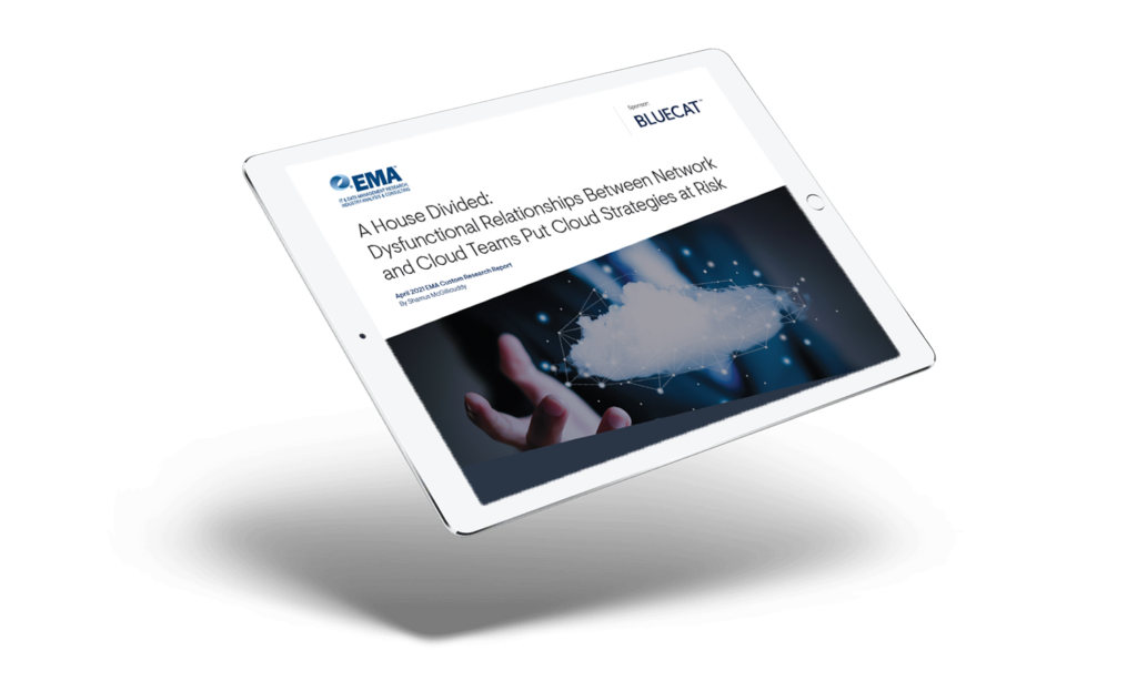 ipad showing the EMA Bluecat ebook