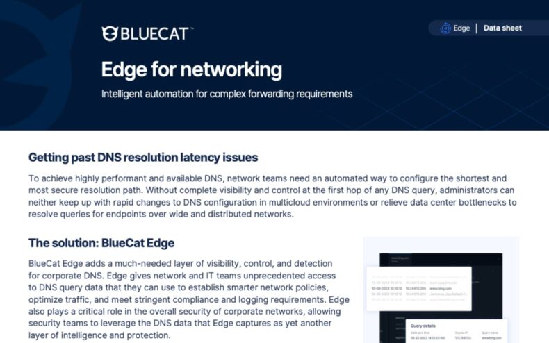 Edge – BlueCat Networks