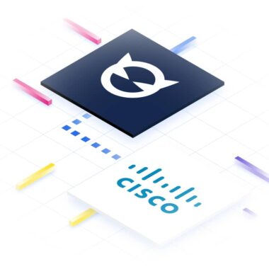Illustration showing integration between BlueCat and Cisco