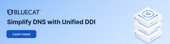 Graphic showcasing Unified DDI for DNS simplification. Explore further to understand its advantages.