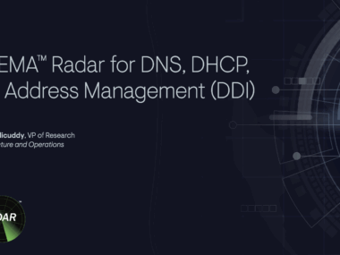Cover image of the 2025 EMA Radar for DNS, DHCP, and IP Address Management (DDI)