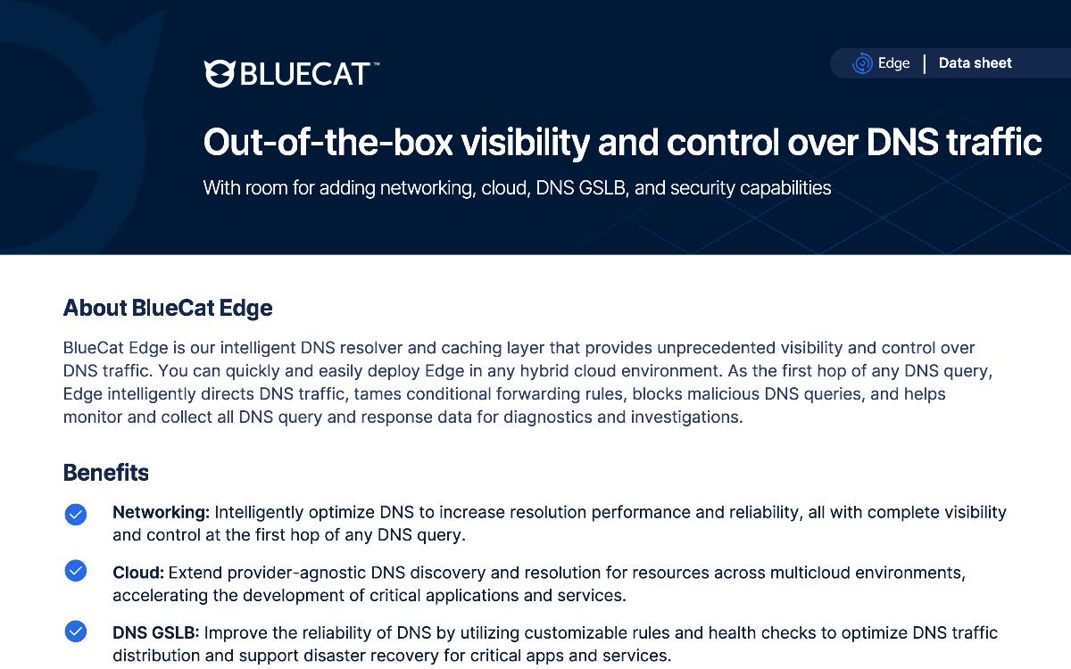 EDGE Packaging – BlueCat Networks